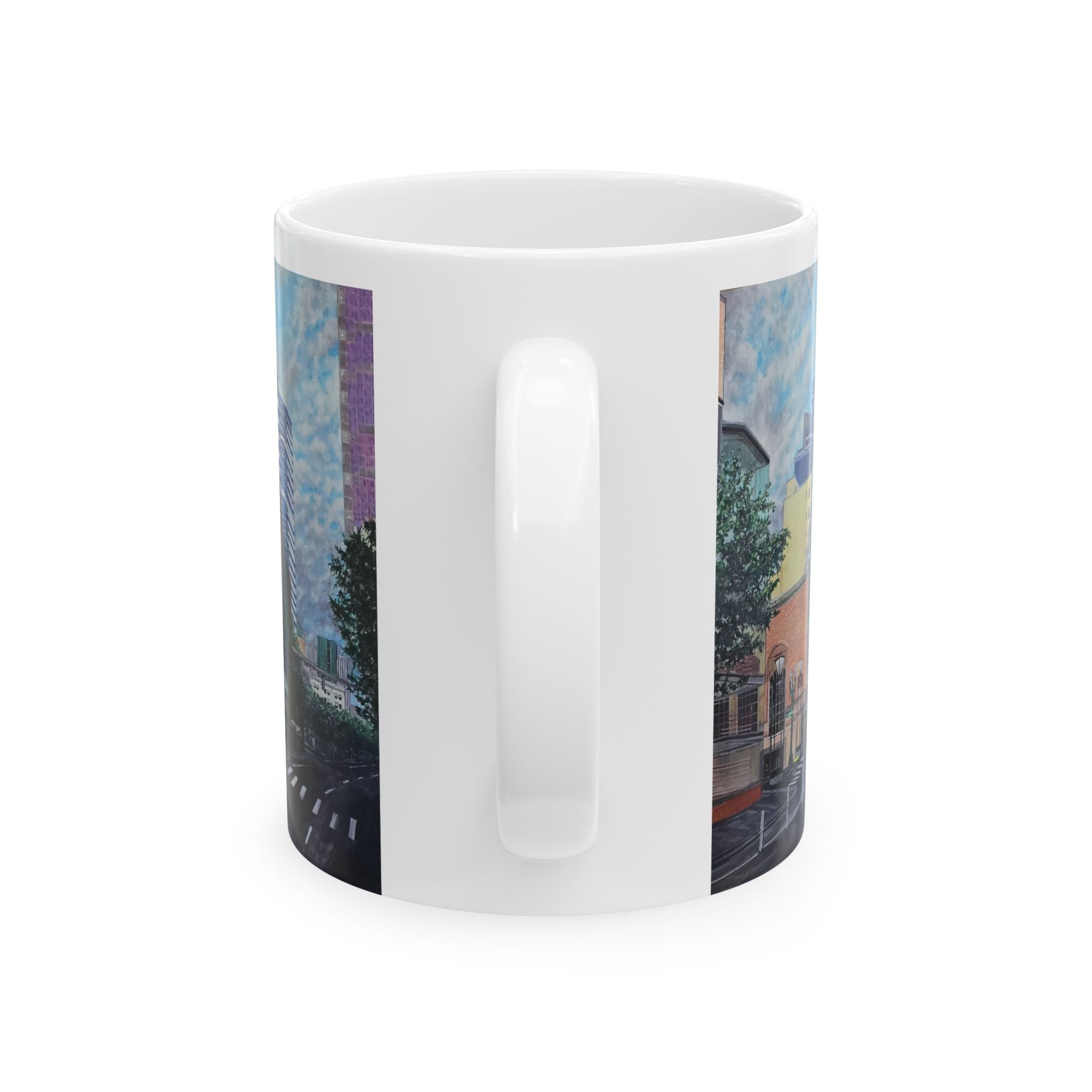 Portland Ceramic Mug, (11oz, 15oz)