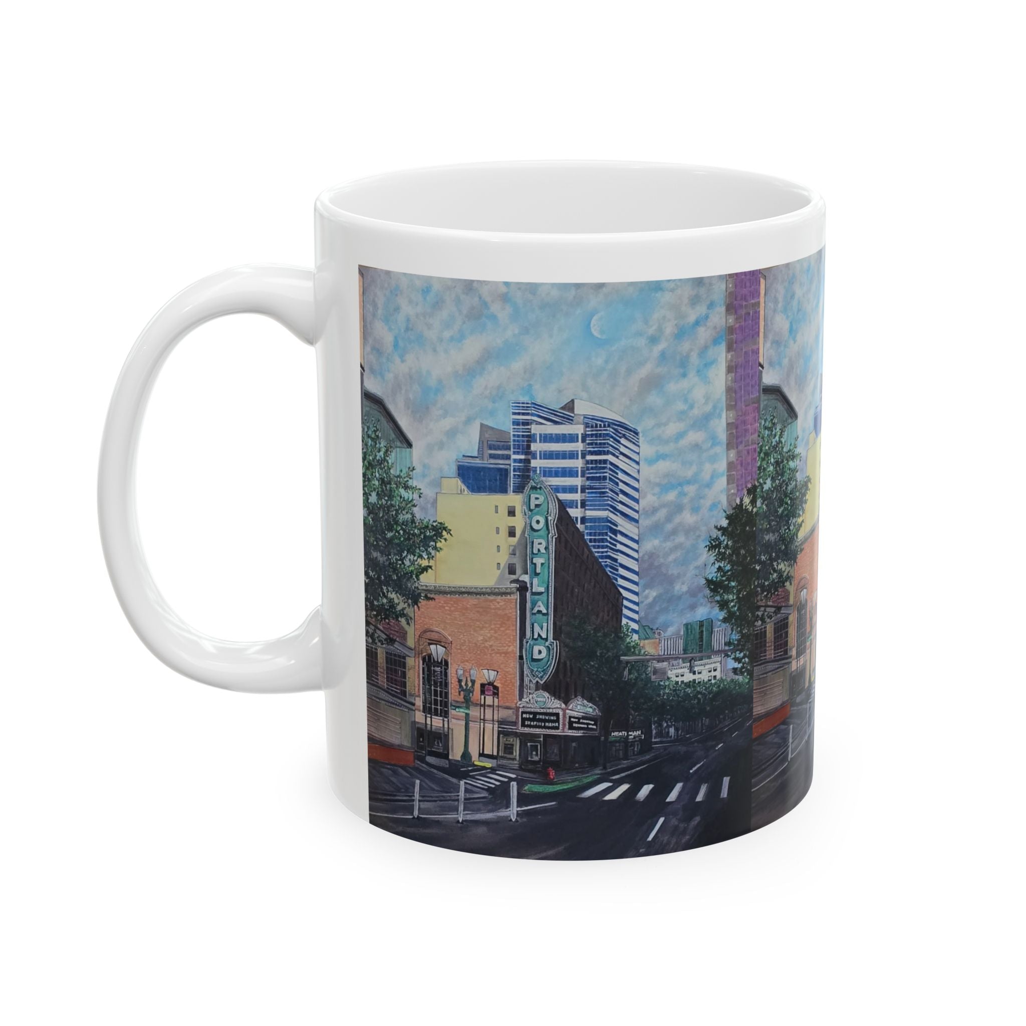 Portland Ceramic Mug, (11oz, 15oz)