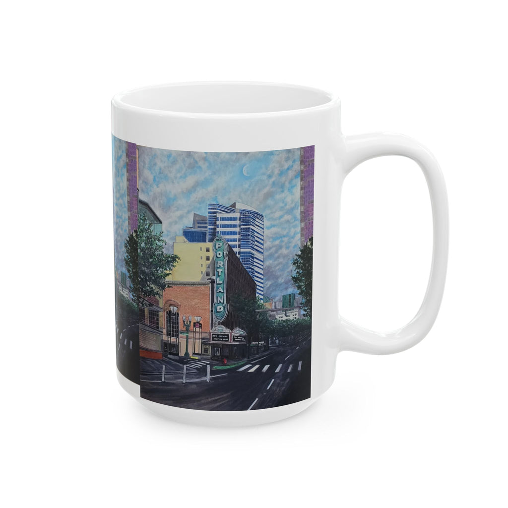Portland Ceramic Mug, (11oz, 15oz)